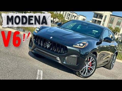 2026 Maserati Grecale V6 Modena Gets The Engine It Should Have Had