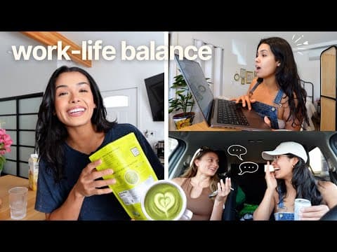 Work-life Balance In My 20s! | 9-5 Job, Fitness & Social Life