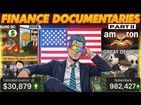 Build A Usa Finance Animated Documentaries Channel With Ai - (part Ii)
