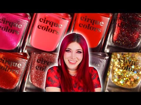 Cirque Colors Femme Fatale & Lunar New Years Nail Polish Swatch And Review! || Kelli Marissa