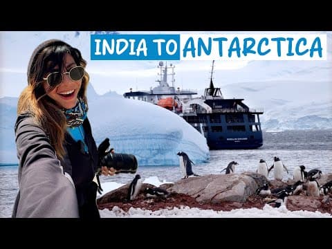 Proud Indian 🇮🇳 In Antarctica 🇦🇶