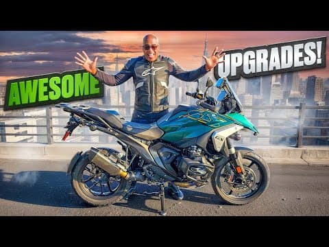 Installed Vandemon Exhaust + Chigee Aio-6 Lte 4g Nav Unit Onto 2025 Bmw R 1300 Gs!