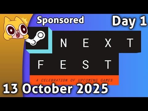 🍄 Next Fest Day 1 And [sponsored] Godbreakers🍄 13 October 2025 #ad