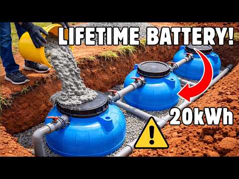 Stop Buying Expensive Batteries — Build This 20 Kwh Lifetime Battery Instead!