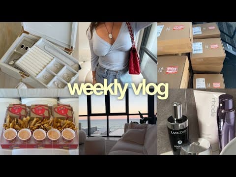 Weekly Vlog 💌 Advent Launch, Sunday Reset, Pr Unboxing + Tank Air Review ⭐️