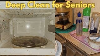 Detailed Kitchen Cleaning For Seniors | Heartwarming Transformation