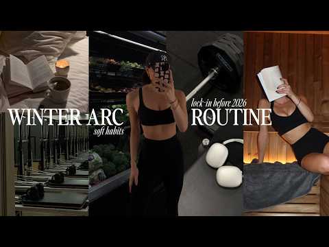 Winter Arc Vlog | How I'm Locking In Before 2026, Healthy Habits & Gentle Tips 🕯️