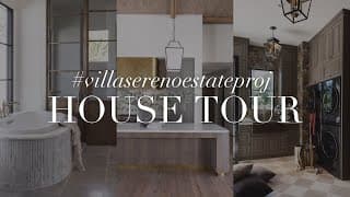 House Tour Of A Spanish-inspired New Build In Phoenix | Thelifestyledco #villaserenoestateproj