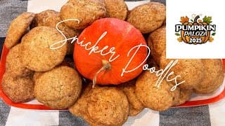 Pumpkin Snicker Doodles Soft Chewy #pumpkinpalooza