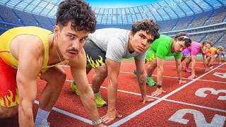 I Organized A 100m Turbo Sprint In Front Of 40.000 People