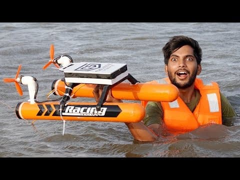 I Built A Powerful Electric Boat Using Simple Materials Part -2