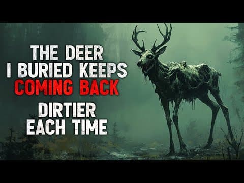 "the Deer I Buried Keeps Coming Back. Dirtier Each Time." Creepypasta