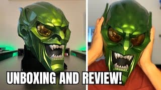 This Green Goblin Helmet Is Insane!