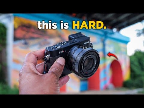 This Camera Is Confusing - Sony Rx1r Iii