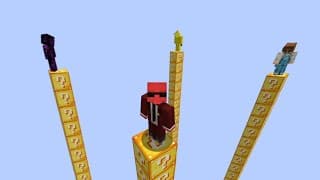 4 Guys 4 Lucky Block Pillars