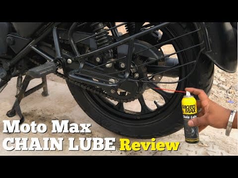 Moto Max Chain Lube Review - Try This For First Time