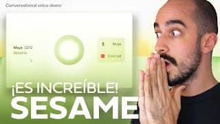 ¡increíble! Probamos El Asistente De Voz Más Avanzado (sesame Ai)