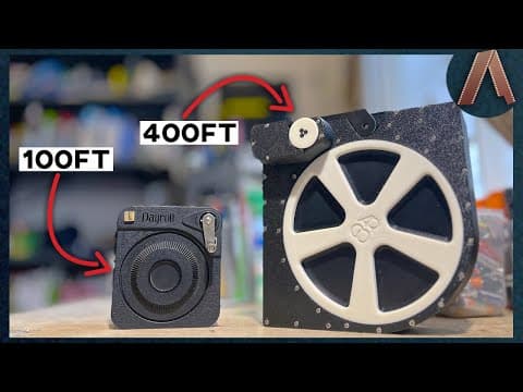 This 35mm Film Bulk Loader Is Massive | 400ft Bulk Loading