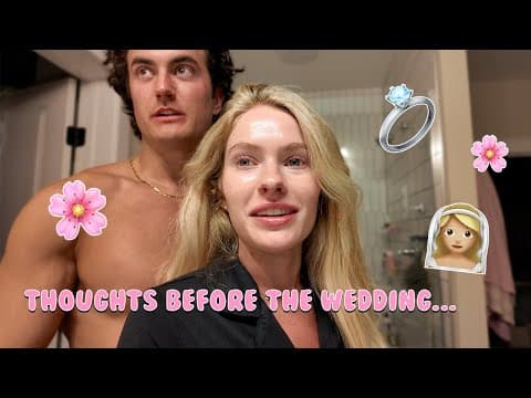 The Night Before Our Wedding Weekend... Vlog