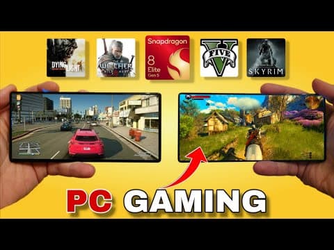 Redmagic 11 Pro Pc Gaming Emulation - Winlator Gta V, Witcher 3 And More