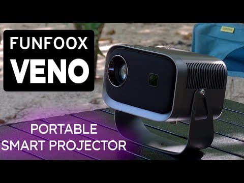 Funfoox Veno - Portable Mini Smart Projector (android 11)