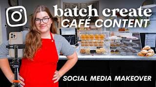 Creating Instagram Content For My Mom’s Café | Social Media Makeover