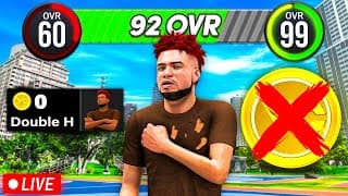 🚨60 To 99 Ovr No Money Spent Live - 92 Overall Using The Best Jumpshot On Nba 2k26!