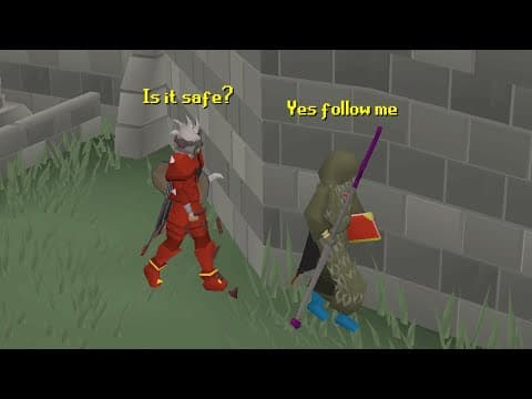 Testing If The Average Runescaper Will Steal From A Noob (they Do = They Die)