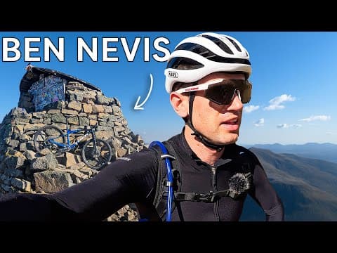 Cycling To The Peak Of The Uk's Highest Mountain