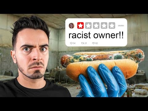 Eating At The Worst Reviewed Restaurant In New York