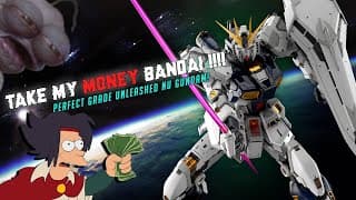 Take My Money Bandai #17: Pg Unleashed Nu Gundam Update