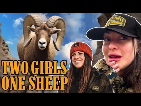 Chased By A Bighorn Sheep!