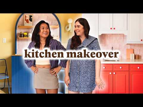 Very Colorful Kitchen Makeover *in Three Days!*