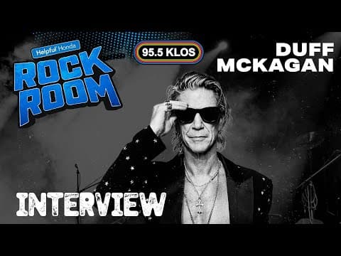 Helpful Honda Rock Room: Duff Mckagan Interview
