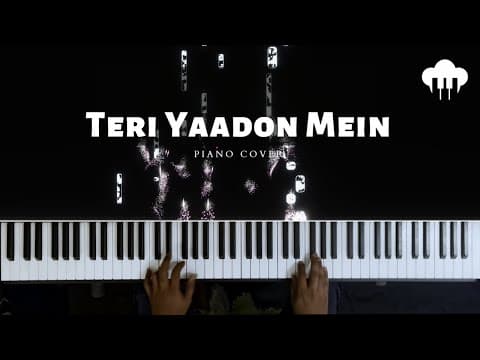 Teri Yaadon Mein | Piano Cover | Kk | Aakash Desai