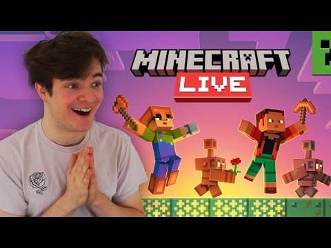 I'm In Minecraft Live!!! (watchparty)