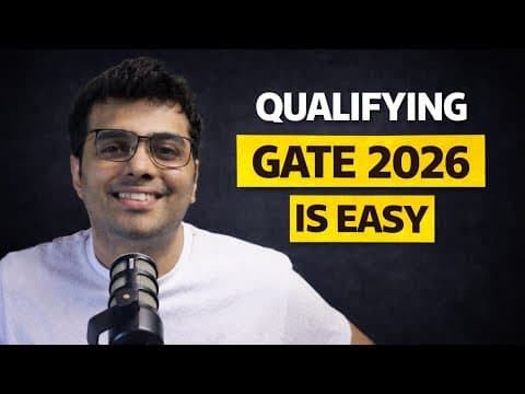 If You Want To Qualify Gate (2026) In 30 Days | Watch This..