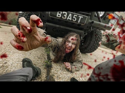 Zombie Escape! Parkour Pov Chase - Dying Light: The Beast