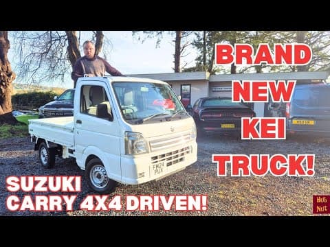 Brand New Kei Truck! Suzuki Carry 4x4 Now Uk Available.
