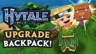 Hytale - Upgrading The Backpack!