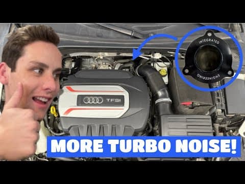 Turbo Muffler Delete From Integrated Engineering On My Audi S3!
