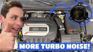 Turbo Muffler Delete From Integrated Engineering On My Audi S3!