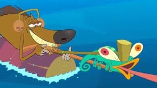 Zig & Sharko | Zig And The Chameleon | Best Cartoon Collection | New Episodes In Hd