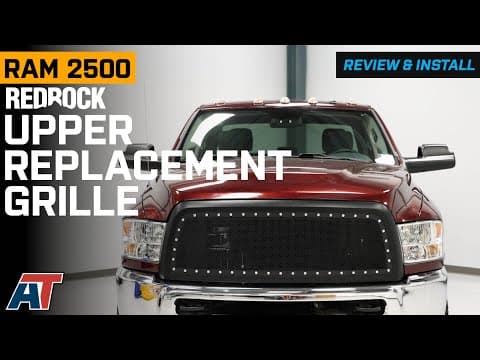 2013-2018 Ram 2500 Redrock Evolution Stainless Steel Wire Upper Replacement Grille Review & Install