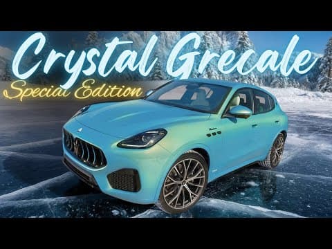 Maserati Grecale Cristallo Edition Brings The Cold And Olympic Gold