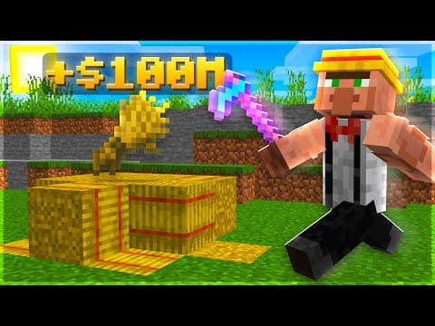 My Most *op* Start Ever On The New Gens Tycoon Server! | (minecraft Oplegends)
