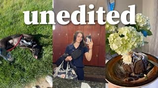 Unedited Days In The Life: Dog Walks, Air Fryer Lava Cake, Fitting In Workouts