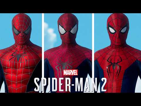 Marvel's Spider-man 2 Pc - All New 2025 Live Action Movie Suits (mods) 4k60fps