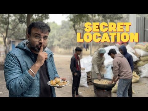This Is Patna's Best Litti Chokha Prepared At A Secret Location | Foodie Robin Patna