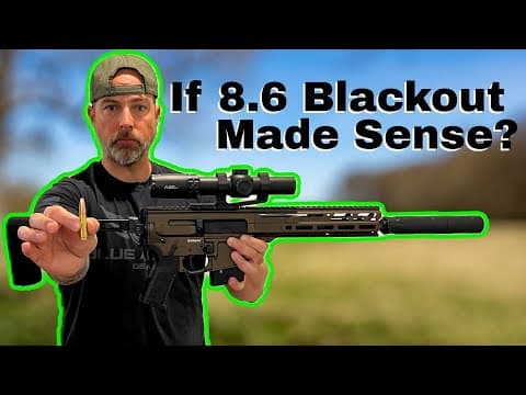 338 Arc & The Cmmg Dissent -- Is It Better Than 8.6 Blackout?